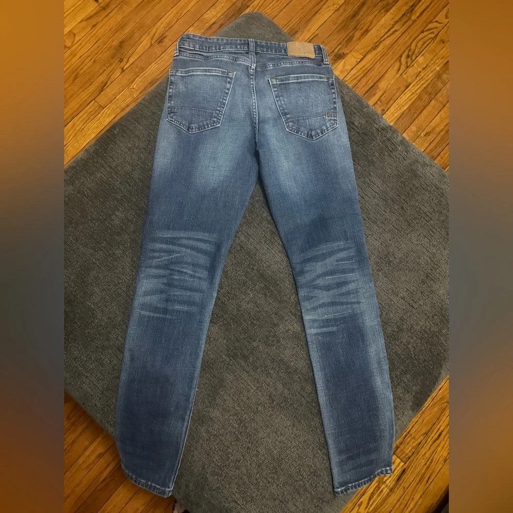 Aéropostale Skinny Jeans Women 29x32 Medium Wash Distressed Stretch Denim
